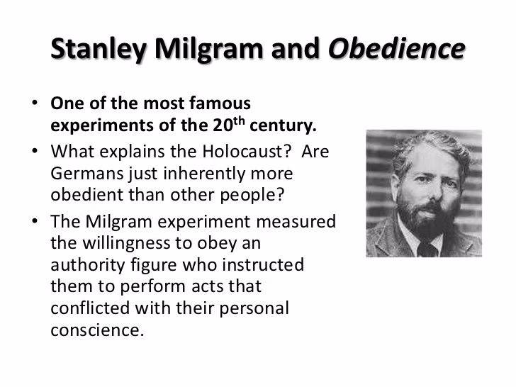  Mục tiêu ban đầu: Thí nghiệm Milgram được thiết kế bởi nhà tâm lý học Stanley Milgram vào năm 1961 nhằm tìm hiểu lý do con người có thể thực hiện các hành vi tàn bạo chỉ vì tuân lệnh, đặc biệt trong bối cảnh tội ác chiến tranh của Đức Quốc xã. Ảnh: Pinterest.
