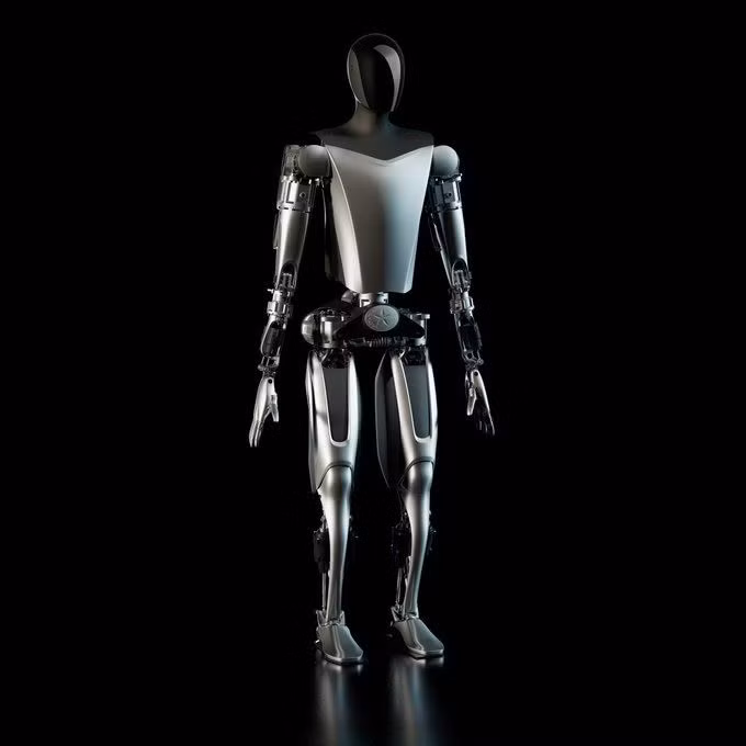  7. Robot hình người (Tesla Bot). Ý tưởng: Phát triển robot hình người, có khả năng thực hiện các công việc lặp đi lặp lại hoặc nguy hiểm, giúp con người tập trung vào các nhiệm vụ sáng tạo hơn. Ảnh: Pinterest.