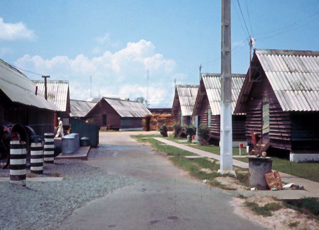 Căn cứ Trại Davis của Mỹ ở phía Tây Nam sân bay Tân Sơn Nhất.