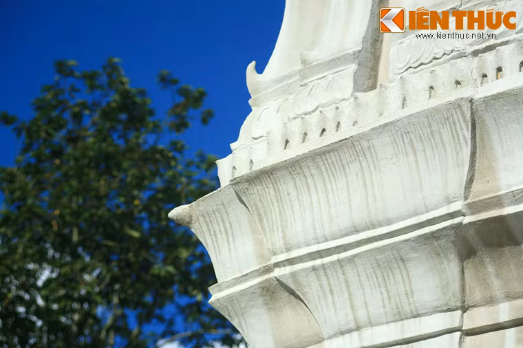 Sau đợt trùng tu mới đây, tháp đã được phục hồi vẻ đẹp vốn có.