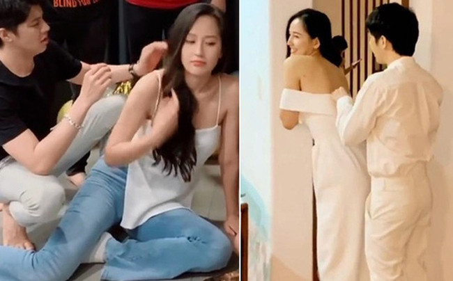 Một cặp đôi khác cũng gây chú ý trong showbiz Việt là nam ca sĩ Noo Phước Thịnh và hoa hậu Mai Phương Thúy. Hai người thường dành cho nhau những quan tâm đặc biệt trong đời thường.