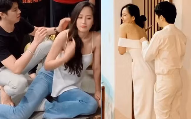 Một cặp đôi khác cũng gây chú ý trong showbiz Việt là nam ca sĩ Noo Phước Thịnh và hoa hậu Mai Phương Thúy. Hai người thường dành cho nhau những quan tâm đặc biệt trong đời thường.