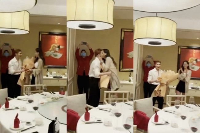 Noo Phước Thịnh tiết lộ ba mẹ anh rất ưng ý Mai Phương Thúy. Mối quan hệ của nàng hậu với gia đình nam ca sĩ rất tốt đẹp.