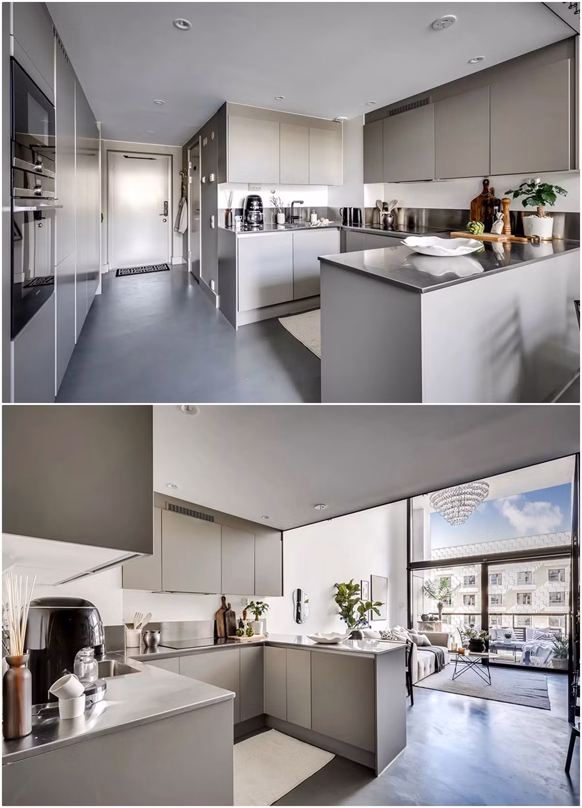 Can ho gac xep gay an tuong voi phong cach cong nghiep hien dai-Hinh-5