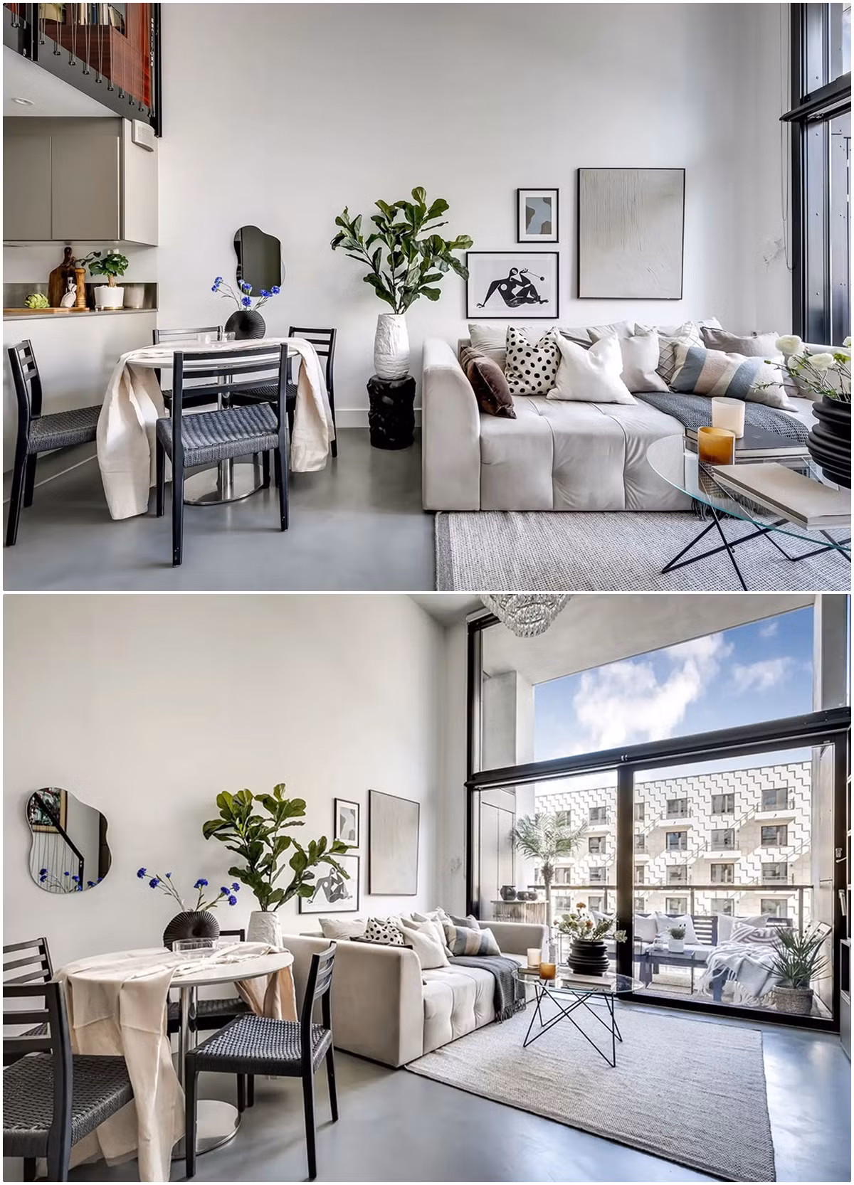 Can ho gac xep gay an tuong voi phong cach cong nghiep hien dai-Hinh-4