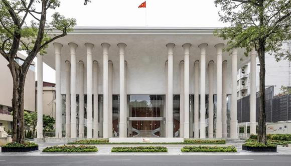 Không gian bên trong Nhà hát hiện đại nhất Việt Nam - Hình 4 Khong gian ben trong Nha hat hien dai nhat Viet Nam-Hinh-4