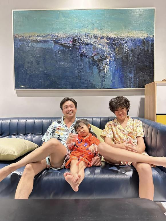 Khung ảnh chuẩn bố bỉm của Cường Đô La ảnh 4