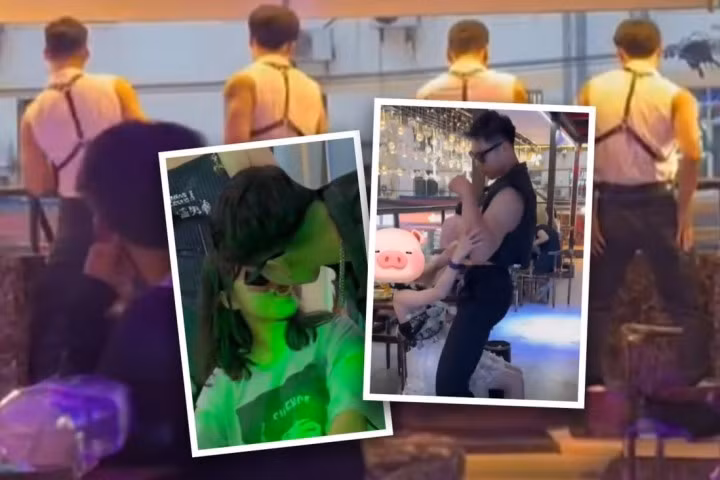 Nhan vien dut thuc an cho khach bang mieng gay xon xao-Hinh-2