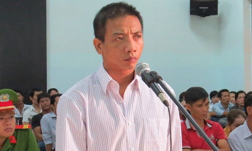 Bị cáo Trương Quế Lâm - Ảnh: DUY THANH