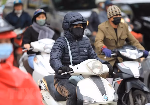 Bac Bo tiep tuc co ret dam, vung nui cao co noi duoi 8 do C