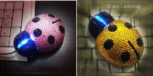 Chuột hình bọ hung óng ánh rất bắt mắt.