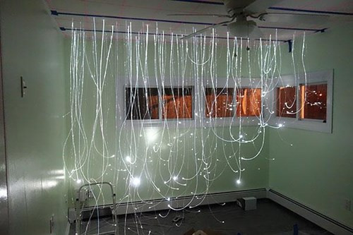 Góc chụp khác cho những “ngôi sao” nhân tạo.