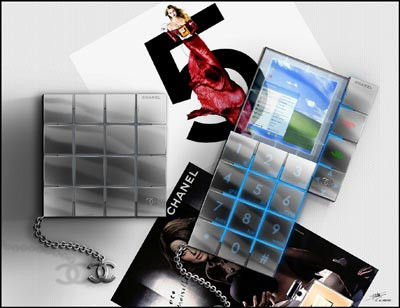 Khái niệm điện thoại Choco, được thiết kế giống như các miếng thủy tinh hình vuông ghép lại, trông giống như sô cô la nhưng có ánh sáng quang học phân ranh giới các con số. Tất cả các số có thể được nhìn thấy qua bề mặt cảm ứng khi bạn trượt màn hình.