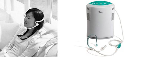 Máy nghe nhạc kết hợp máy thở oxy Zadro mang đến cho bạn trải nghiệm nghe nhạc trong bầu không khí trong lành và thoang thoảng mùi hương từ loại tinh dầu ưa thích mà bạn đã cho vào trong máy trước đó.