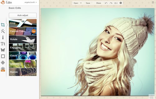 1. PicMonkey. Ứng dụng trực tuyến chính sửa ảnh PicMonkey có nhiều tiện ích chỉnh sáng, tạo màu hoặc khung hình, chèn chữ… rất dễ sử dụng. Một vài gam màu chỉnh ảnh bắt buộc phải đăng ký tài khoản và trả tiền, song nếu bạn truy cập picmonkey qua Facebook, tất cả tiện ích sẽ không mất phí. Sau khi chỉnh ảnh, bạn có thể lưu về máy tính, điện thoại hoặc chia sẻ lên Twitter, Facebook chỉ với một thao tác bấm chuột.