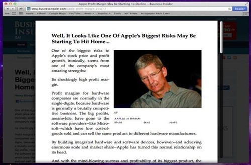  Tính năng "đọc sau". Việc lấy internet làm trung tâm của iPhone khiến cho tính năng lưu lại trang web để đọc sau trở thành bắt buộc đối với bất cứ trình duyệt di động nào.Với Instapaper và các ứng dụng "đọc sau" khác, người dùng smartphone có thể đọc báo bất cứ khi nào, trên bất cứ thiết bị nào họ muốn.
