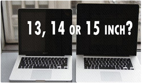  4. Bỏ qua yếu tố kích thước máy. Ngoài yếu tố trọng lượng, kích thước máy cũng tác động đến sự tiện lợi khi sử dụng. Màn hình lớn hơn cho phép trải nghiệm mắt nhìn thoải mái nhưng làm giảm yếu tố di động của máy.Kích thước nhỏ lại khiến bạn chật chội hơn khi gõ bàn phím.