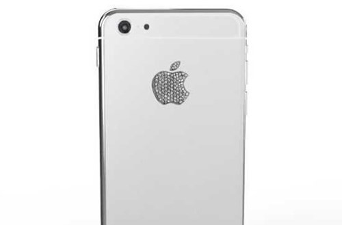 Tuy thấy có kiểu dáng của chiếc mạ vàng ở trước, nhưng bản iPhone 6 màu trắng này lại dành cho những ai thích bóng bẩy hơn - bởi nó được mạ bằng bạch kim. Giá của nó là 8.795 USD (188 triệu đồng).