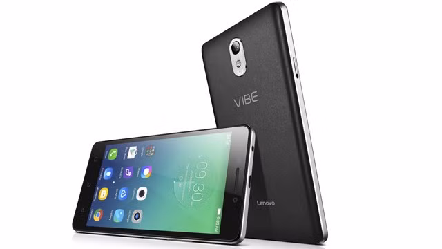 Là một trong 3 mẫu smartphone được Lenovo trình làng tại IFA 2015, điện thoại Vibe P1m có cấu hình thấp hơn Vibe P1 khi chỉ sở hữu màn hình IPS LCD 5 inch Full HD, chip xử lý MediaTek MT6735P 64-bit 4 nhân tốc độ 1GHz, RAM 2GB, bộ nhớ trong 16GB cùng khe cắm thẻ microSD mở rộng tối đa 32GB. Máy được trang bị camera sau 8MP, camera trước 5MP và chạy hệ điều hành Android 5.1 Lollipop giao diện Vibe UI mới.