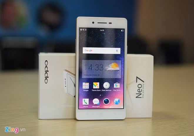 Ngay sau khi chính thức ra mắt tại thị trường quốc tế, điện thoại Oppo Neo 7 đã có mặt tại thị trường trong nước (từ 30/10). Giá niêm yết của sản phẩm này là 3,99 triệu đồng.