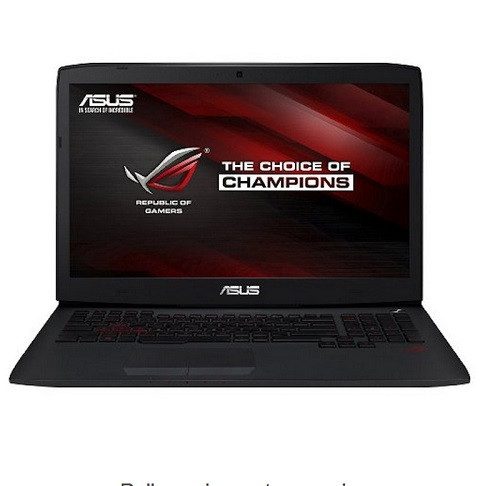  Asus ROG G751JT. Là một trong những máy tính xách tay đầu tiên có thể chơi trò chơi ở độ phân giải 4K, Asus ROG G751JT khá đắt tiền nhưng có khả năng thay thế máy tính chơi game để bàn. Asus ROG G751JT sở hữu màn hình 17-inch kết hợp một CPU Core i7 cao cấp, 24GB RAM, SSD 256GB kết hợp với một HDD, 1TB 7200rpm và cuối cùng, GPU GeForce 980M mới. Cấu hình này có giá $ 2,499 (£ 1949 tại Anh, và AU $ 3,986 cho một cấu hình với bộ nhớ RAM nhiều hơn và một ổ cứng lớn hơn).
