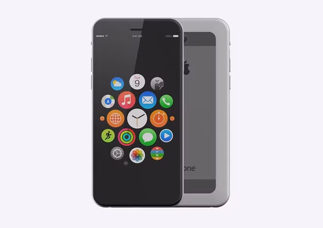 Concept này được trang bị camera chính 12 megapixel và có thể quay video 4K. Cụm camera cũng phẳng chứ không lồi như iPhone 6 và 6S.