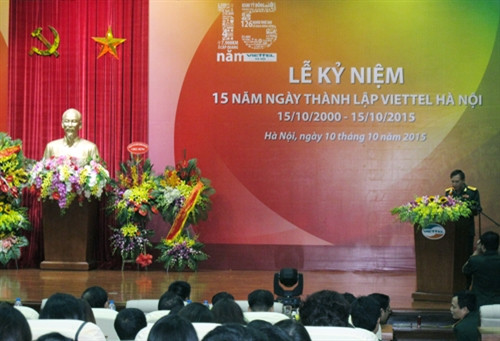 Viettel Hà Nội tổ chức lễ kỷ niệm 15 năm Ngày thành lập