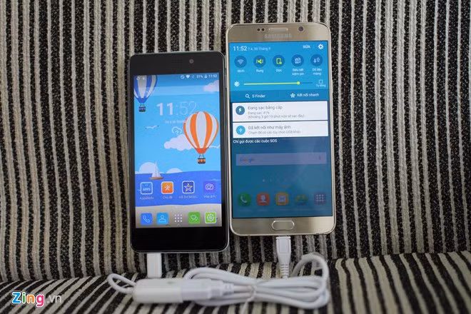 Tuy nhiên máy chỉ sạc được cho smartphone, một số tablet cần dòng điện đầu ra cao thì máy không hỗ trợ.