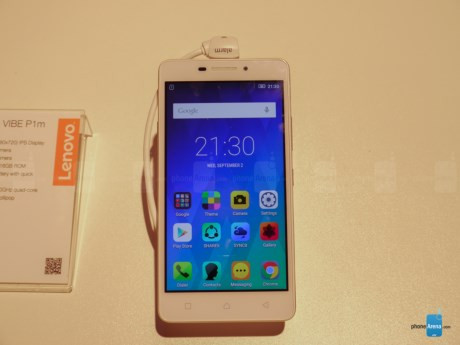  Lenovo VIBE P1m hỗ trợ 2SIM tiện dụng và chạy trên nền tảng hệ điều hành Android™ Lollipop 5.1 cùng giao diện người dùng VIBE UI mới mẻ và thú vị. 