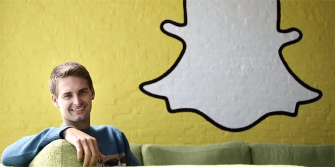  5. Snapchat Giá trị vốn hóa ước tính: 16 tỷ USD Số vốn đã huy động được: 1,2 tỷ USD Nhà sáng lập: Evan Spigel (ảnh)