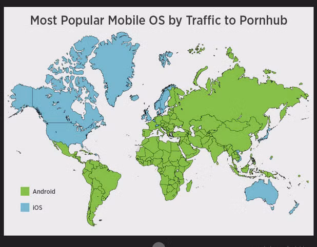 Nguoi dung iOS thich xem phim khieu dam kieu tho bao