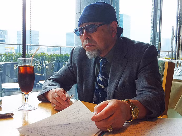 Ông Kenji trong cuộc phỏng vấn với phóng viên tờ Nk News hôm 9/1.