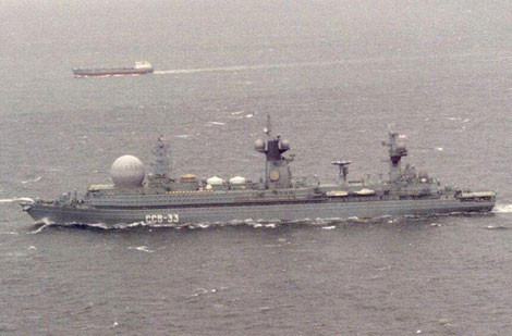 Tàu do thám khổng lồ Ural (SSV-33) thuộc Project 1941 Titan.