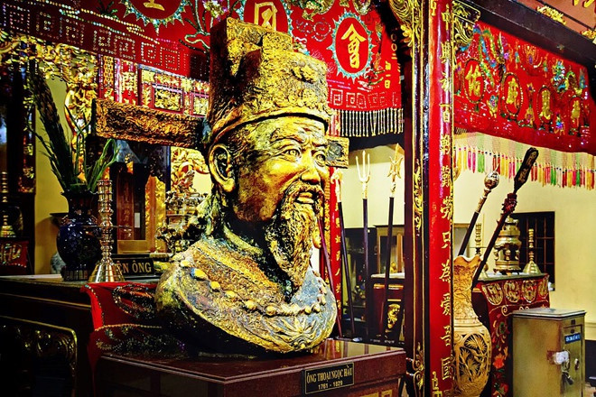 Theo sách "Minh Mệnh chính yếu", công lao lớn nhất của Thoại Ngọc Hầu là ông khai khẩn vùng đất Nam Bộ ngày nay. Công việc này bắt đầu từ năm 1817, khi ông được cử làm trấn thủ Vĩnh Thanh. Trong thời kỳ đó, ông tổ chức cho dân chúng khai hoang, lập ấp, lập ra nhiều thôn làng mới ở vùng An Giang, Kiên Giang ngày nay. Triều Nguyễn còn nghĩ đến công lao của Nguyễn Văn Thoại nên lấy tên ông đặt cho tên làng, núi, sông: Thoại Sơn, Thoại Hà, Thoại Giang ở tỉnh An Giang.