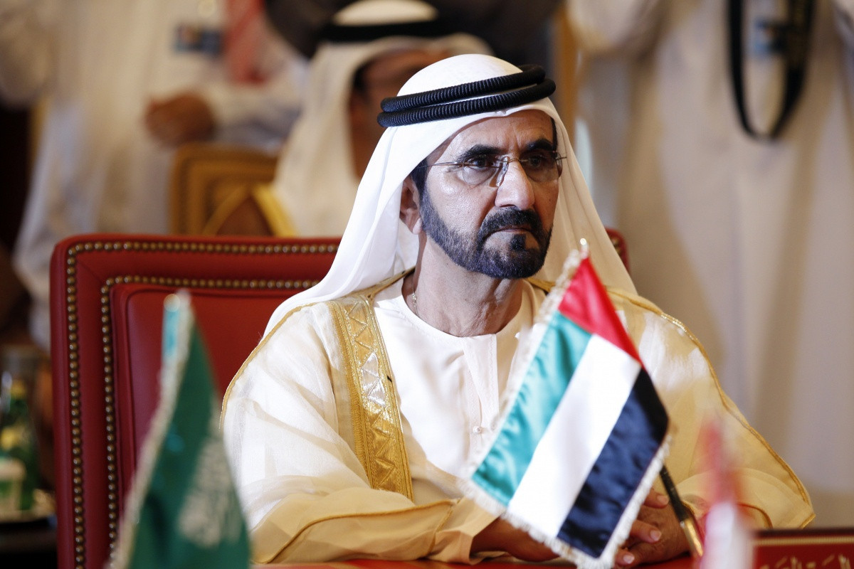 Người giàu có nhất trong gia tộc này là Tiểu vương Mohammed bin Rashid Al Maktoum (sinh năm 1949). Ông đứng đầu Hoàng gia Dubai, đồng thời giữ chức phó tổng thống kiêm thủ tướng UAE. Tiểu vương lên ngôi vào năm 2006 sau cái chết của anh trai mình. Ảnh: Uaezoom.