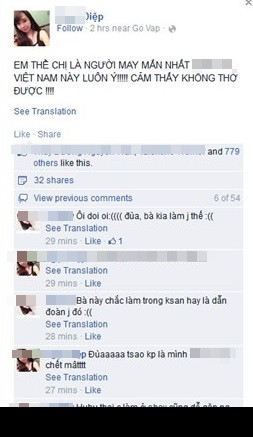 Chính vì những sự khó khăn này mà việc Hin Phuong có bức ảnh "tự sướng" với Beckham càng khiến cô nhận được những lời khen, khiến nhiều bạn bè phải trầm trồ, thậm chí ghen tị, "thèm khát". Ngọc Diệp - một nữ sinh Học viện Hàng không đã chia sẻ lại bức ảnh của Hin Phuong và khẳng định đàn chị của mình là cô gái may mắn...