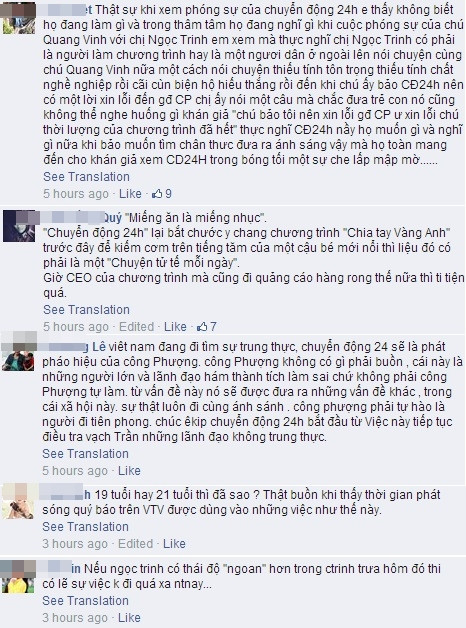 Khán giả, cư dân mạng đưa ra nhiều ý kiến khác nhau xoay quanh cách làm của nhà đài.