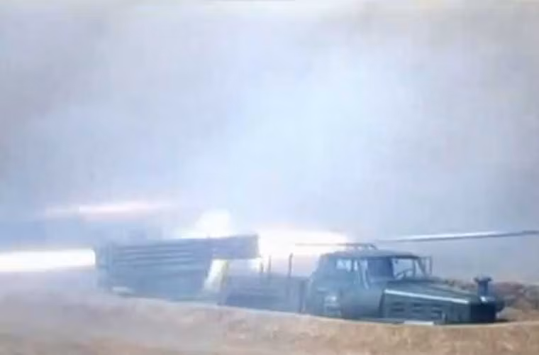 Pháo phản lực phóng loạt 122mm M-1985 (nó xuất hiện vào năm 1985 nên được Mỹ định danh như vậy).