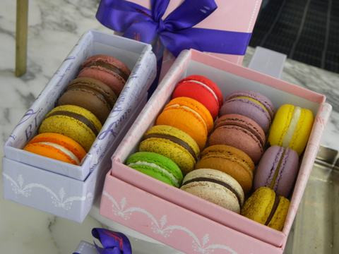 Macaron có thể sẽ trở thành mặt hàng được ưa chuộng nhất nhì trong Lễ Tình nhân năm 2014 này.