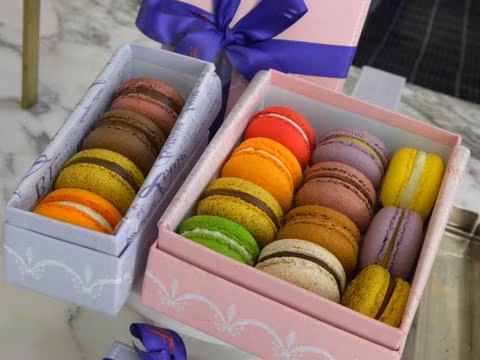 Macaron có thể sẽ trở thành mặt hàng được ưa chuộng nhất nhì trong Lễ Tình nhân năm 2014 này.