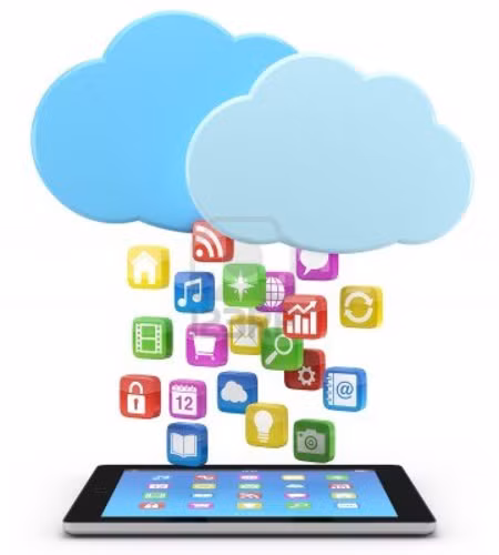 Làm việc trên “đám mây”. Nhờ điện toán đám mây và lưu trữ đám mây, một trong những hạn chế lớn nhất của việc sở hữu máy tính bảng đã được loại bỏ. Mặc dù hầu hết máy tính bảng cung cấp dung lượng lưu trữ tối đa khoảng 64GB và người dùng sẽ phải lựa chọn giải pháp cho việc lưu trữ là trên “đám mây”. Nhờ đó, người dùng sẽ không cần USB hay ổ cứng ngoài mà “đám mây” còn bảo mật hơn cho các tệp tin và dữ liệu cá nhân của bạn.