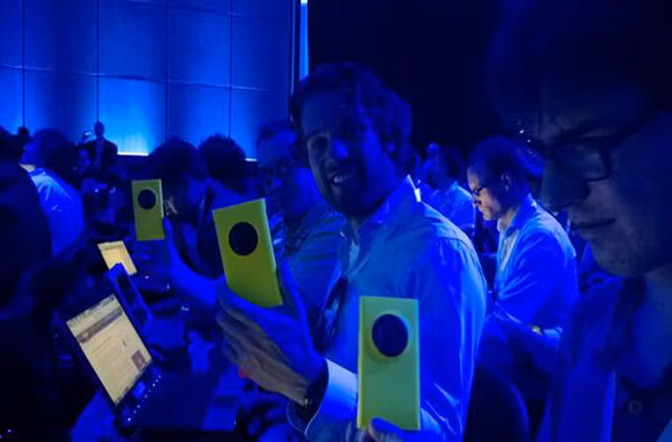 Khán giả và người hâm mộ nóng lòng chờ đợi những sản phẩm mới của Nokia.