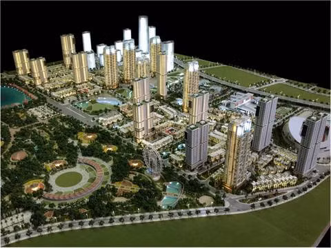 Phối cảnh dự án The Manor central Park