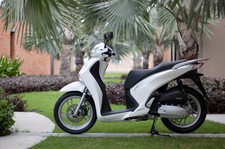 SH do Honda VN sản xuất bị lỗi vành sau