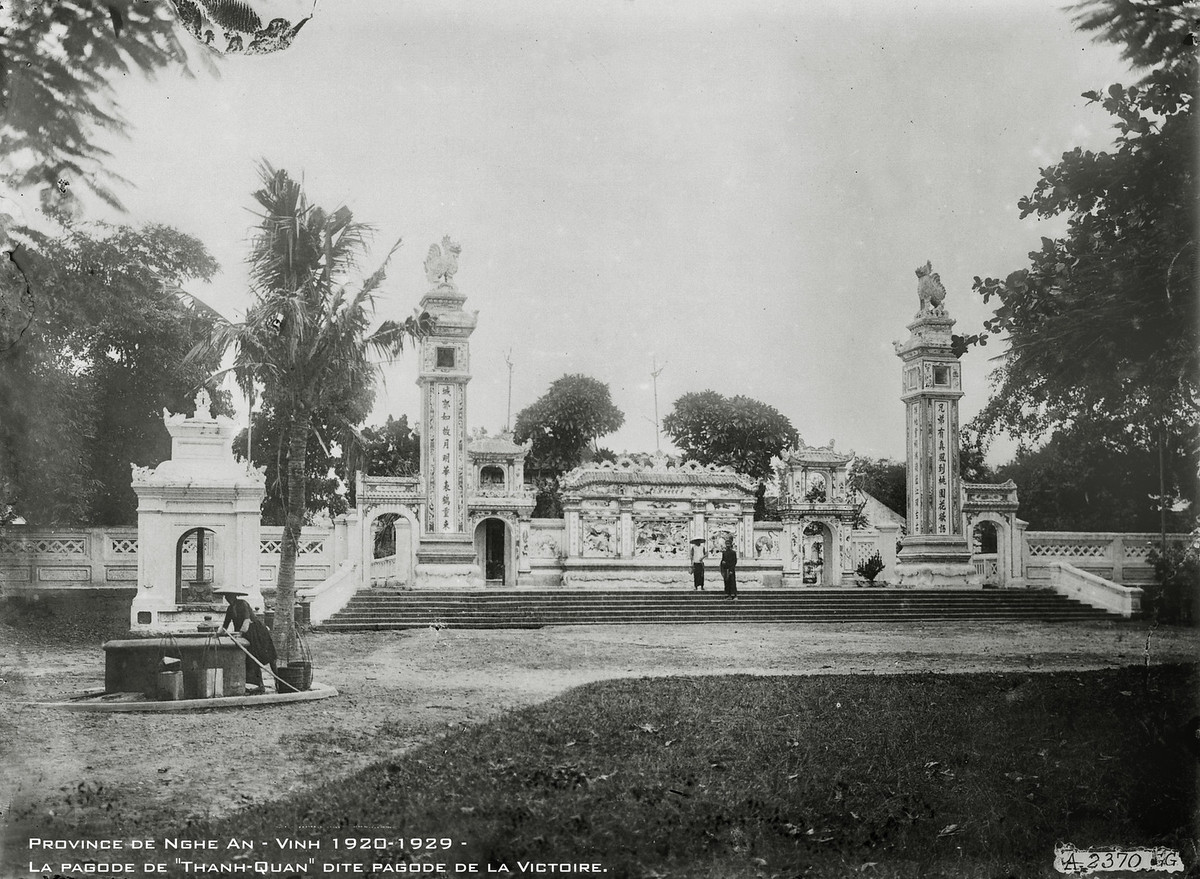 Một hỉnh ảnh khác về chùa Thanh Quan.