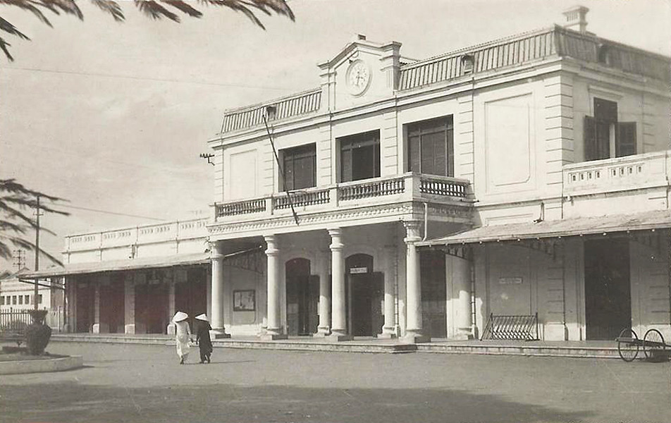 Ga trung tâm ở Vinh đầu thế kỷ 20.