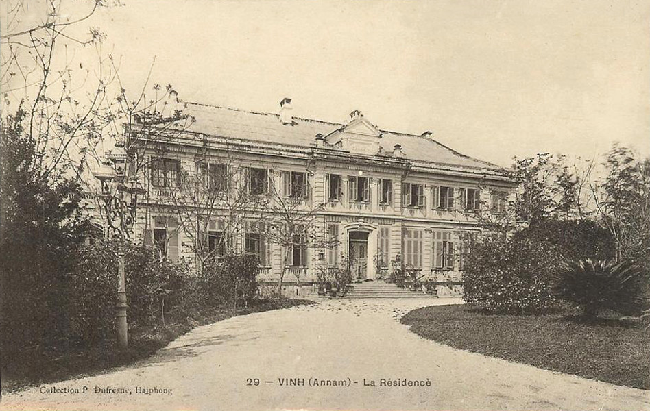 Dinh Tỉnh trưởng ở Vinh.