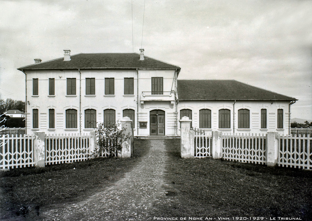 Trụ sở tòa án ở Vinh.