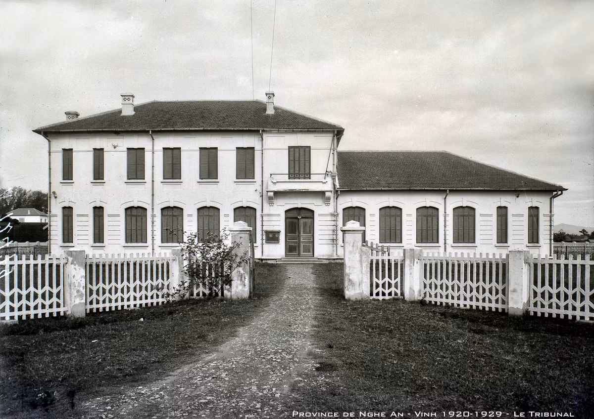 Trụ sở tòa án ở Vinh.