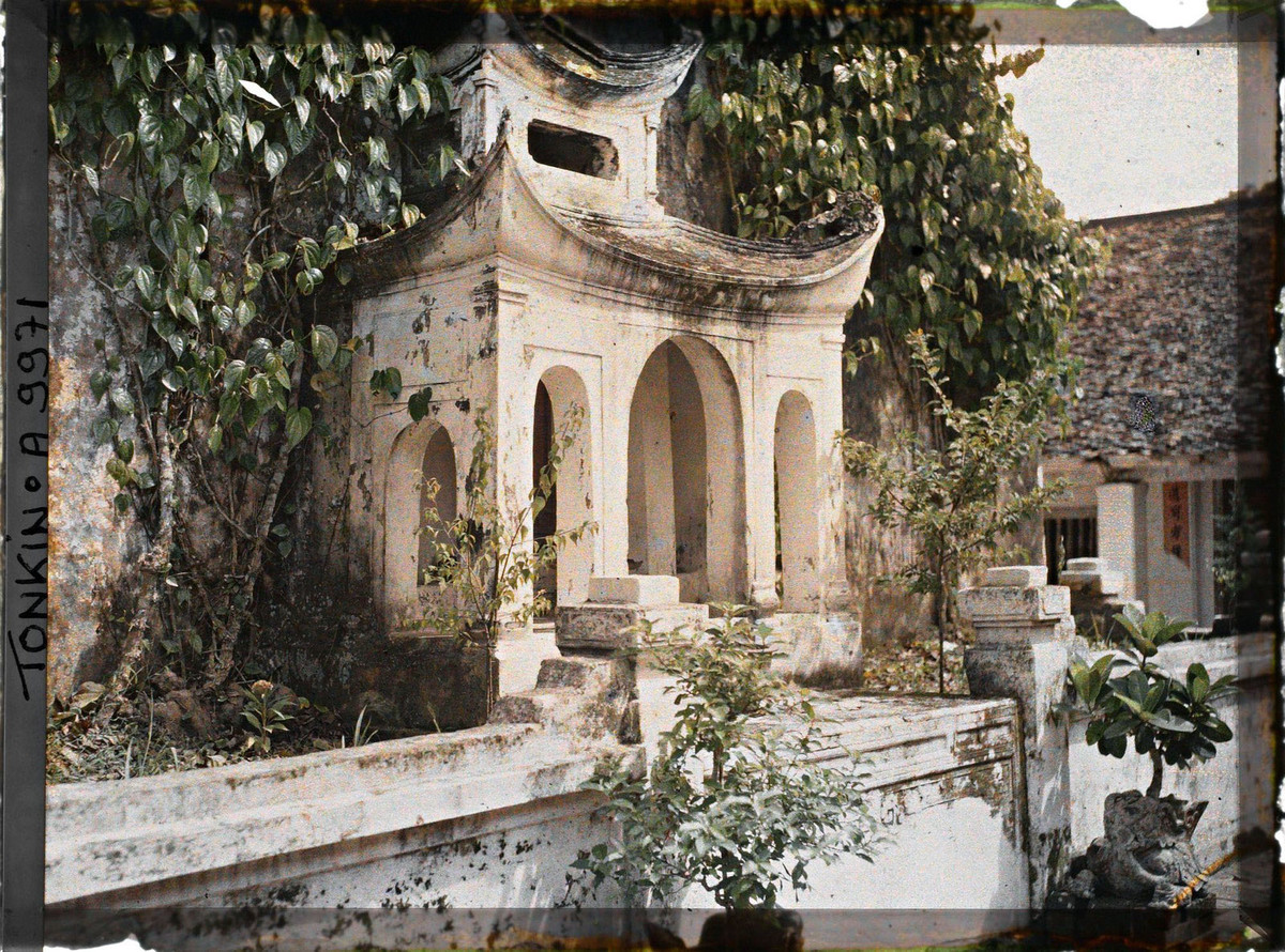 Cây trầu mọc trùm lên miếu thờ ngoài sân của một ngôi nhà, 1916. (Bài có sử dụng tư liệu của báo Cần Thơ). Mời quý độc giả xem video: Ý nghĩa những phong tục ngày Tết Việt | VTC1.